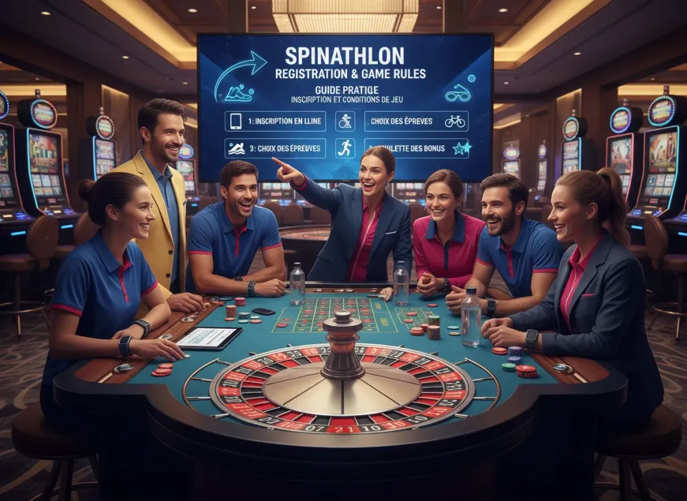 Guide pratique Spinathlon inscription et conditions de jeu